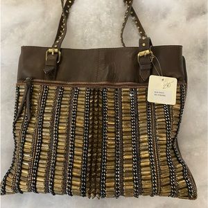 NWT mary Frances leather purse